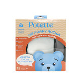 Potette Plus, orinal y asiento de inodoro 2en1, gris y blanco, 1 pieza