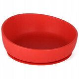 Doidy Bowl, bol con ventosa, silicona, rojo, 1 ud.