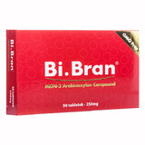 Compuesto de Arabinoxilano Bi.Bran 250 MGN-3, 50 comprimidos