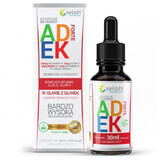 Wish ADEK Forte, complejo vitamínico, 30 ml