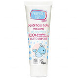 Ekos Baby, pasta de dientes para los primeros dientes de los niños, frambuesa con extracto de manzanilla, 75 ml