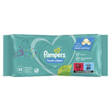 Pampers Fresh Clean, toallitas húmedas, 12 x 52 uds.