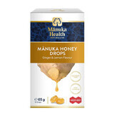 Manuka Health, caramelos con Manuka MGOM400 + miel y vitamina C, sabor jengibre-limón, 15 piezas