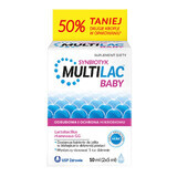 Multilac Baby Synbiotic, gotas para niños a partir de 2 meses, 2 x 5 ml