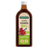 Premium Rosa Cranberry, zumo de fruta 100% ecológico, 500 ml