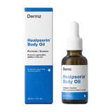 Healpsorin, aceite de cáñamo para cuerpo y rostro para psoriasis y dermatitis atópica, 30 ml