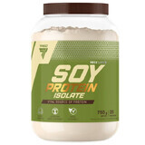 Trec Soy Protein Isolate, proteína de soja, sabor vainilla, 750 mg