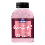 On Line Wonderful, sal de baño, Afrutado y Dulce, 600 g