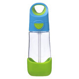 B.Box, cantimplora con pajita, Tritan, cantimplora para niños, Ocean Breeze, a partir de 9 meses, 450 ml