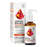 Aura Herbals Vitamin D3 4000 IU + K2 75 µg Forte, drops, 50 ml