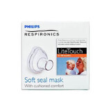 LiteTouch Respironics Optichamber kleine Maske, 0 - 18 Monate, Philips