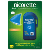 Nicorette Fruit 4 mg, 20 pastillas para chupar