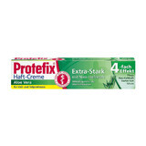 Protefix, crema fijadora para dentaduras postizas, con aloe vera, extra-fuerte, 4 x efecto, 47 g