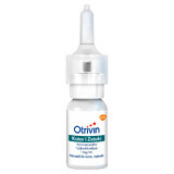 Otrivin Secreción nasal y senos nasales 1 mg/ 1 ml, aerosol nasal, 10 ml