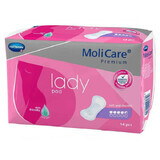 MoliCare Premium Lady Pad, almohadillas anatómicas absorbentes, 4,5 gotas, 14 piezas