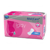 MoliCare Premium Lady Pad, compresas anatómicas absorbentes, 3,5 gotas, 14 unidades