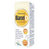 Biaron D, vitamina D 400 UI, gotas, 10 ml