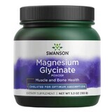 Swanson Magnesium Glycinate Powder, quelato de magnesio, 150 g