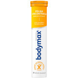 Bodymax Full Concentration, apricot and peach flavor, 20 effervescent tablets