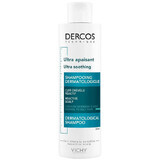 Vichy Dercos Ultra Soothing, champú ultracalmante, cabello normal y graso, 200 ml