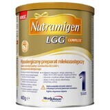 Nutramigen 1 LGG Complete, sustituto hipoalergénico de la leche, desde el nacimiento, 400 g