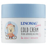 Linomag Emolients Cold Cream, crema protectora de invierno para bebés y niños desde el primer día, 50 ml