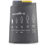 Microlife, manguito para tensiómetros serie B, negro, talla S, 17-22 cm, 1 pieza