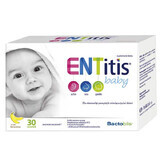 ENtitis Baby para bebés mayores de 6 meses y niños, sabor plátano, 30 sobres