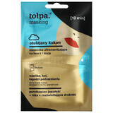 Tolpa Mascarilla, capullo envolvente, mascarilla ultrahidratante, rostro y cuello, 2 x 5 ml