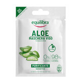 Equilibra Aloe, masque purifiant, 2 x 7,5 ml