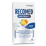 ActivLab Pharma RecoMed Electrolitos, sabor naranja, 14 g x 10 sobres