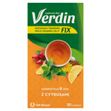 Verdin Fix con cítricos, 20 sobres