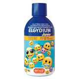 Elgydium Junior Emoji, enjuague bucal para niños, 7-12 años, 500 ml