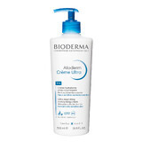 Bioderma Atoderm Creme Ultra, crema hidratante corporal ultranutritiva, pieles normales, secas y sensibles, 500 ml