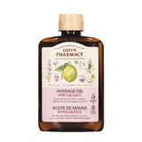 Green Pharmacy, aceite de masaje anticelulítico, ciprés, enebro, lavanda, lima, 200 ml