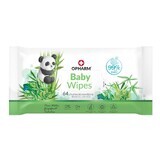 Opharm Baby Wipes, toallitas húmedas, 99% agua, 64 unidades