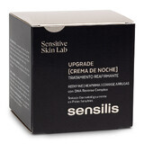 Sensilis Upgrade, crema de noche reafirmante y correctora de arrugas, 50 ml