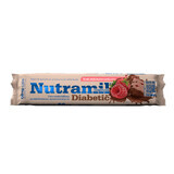 Olimp Nutramil Complex Diabetic, barra, sabor chocolate y frambuesa, 60 g