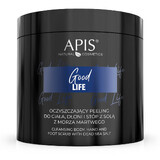 Apis Good Life, exfoliante purificante para cuerpo, manos y pies, 700 g