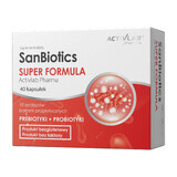 Activlab Pharma SanBiotics Super Fórmula, 40 cápsulas