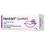 Heviran Comfort 50 mg/g, cream, 2 g