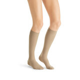 Jobst Ultra Sheer, medias de compresión para la rodilla, CCL2, puntera cerrada, talla 3, natural