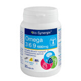 Omega 3-6-9 1000 mg, 30 cápsulas, Bio Synergie