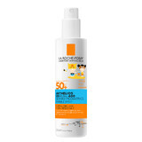 La Roche-Posay Anthelios UVMune 400 Dermo-Pediatrics, spray protector invisible para niños, FPS 50+, 200 ml