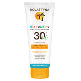 Kolastyna Family, emulsión bronceadora, para niños y adultos, SPF 30, 250 ml