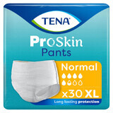 Tena Pants ProSkin, calzoncillos absorbentes, talla XL, 120-160 cm, Normal, 30 unidades