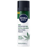 Nivea Men Sensitive Pro, shaving foam with hemp oil, Ultra-Calming, 200 ml