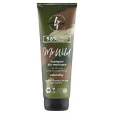 4Organic Mr Wild, champú natural para hombre para cabello graso, 250 ml