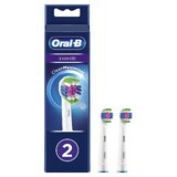 Oral-B 3D White, vârfuri de schimb pentru periuța de dinți electrică Clean Maximiser, EB 3DW 18-2 N, 2 bucăți