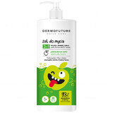 Dermofuture 3 en 1, gel de lavado, gelatina de manzana, 500 ml